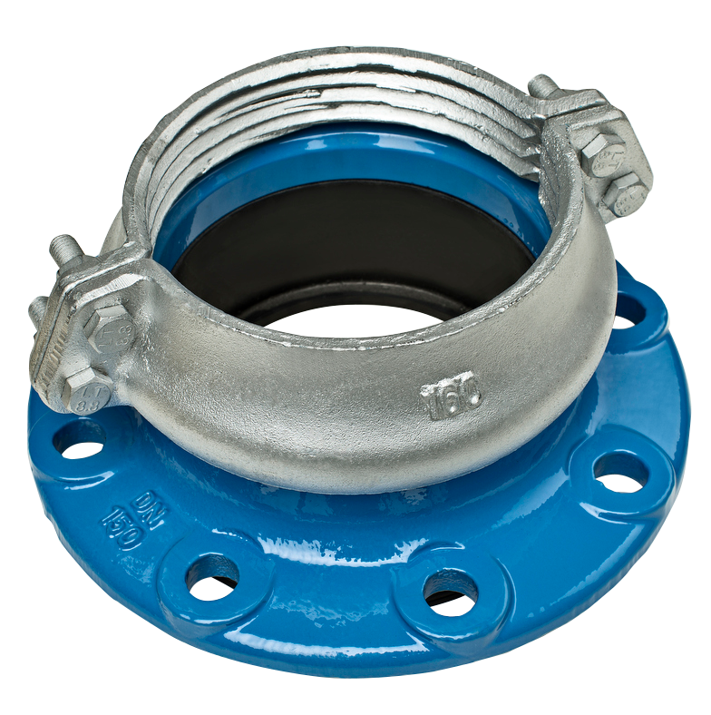 Flanged Adaptor for PEPVC Pipes..